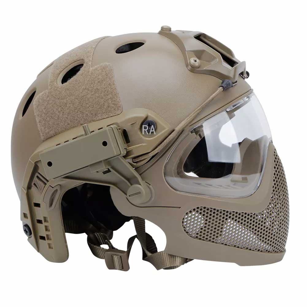 Casque Airsoft Custom Intégral & Complet 